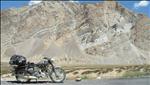 enfield bullet biking in the himalayan foothills